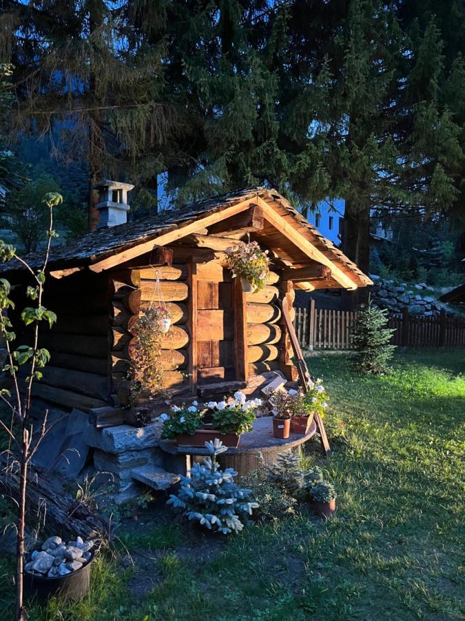 Chalet Blanc "Coeur Sapin" Courmayeur Exterior photo